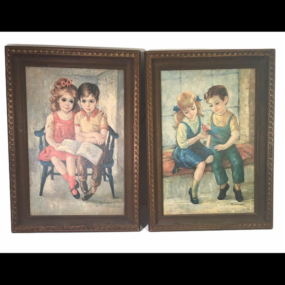 Medeiros Pair Prints Book Mates Feathered Friend